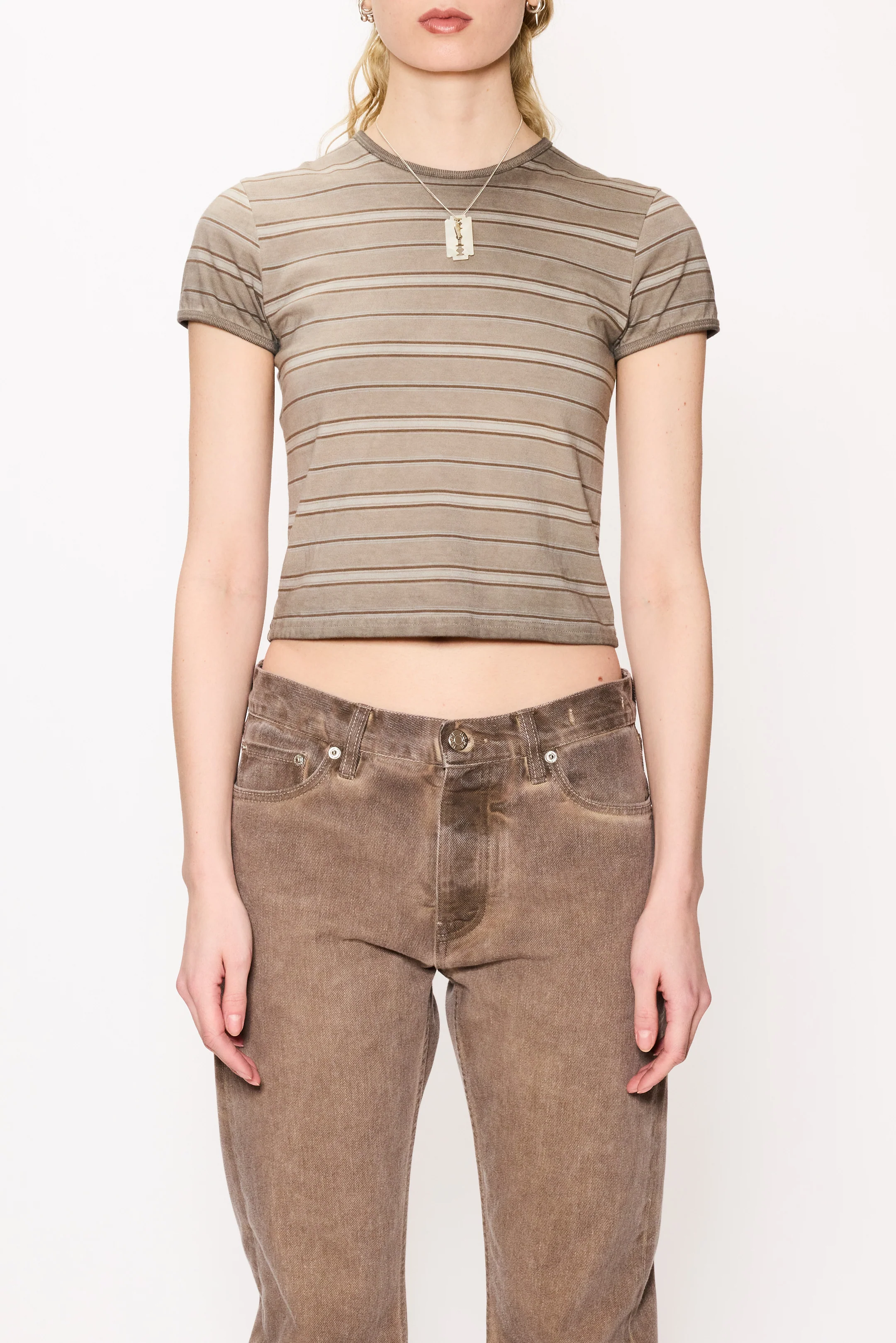 Fitted Cropped T-Shirt - Image 2