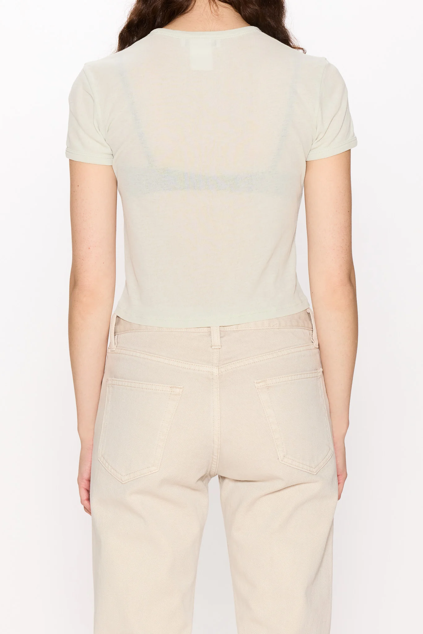 Fitted Cropped T-Shirt - Image 3
