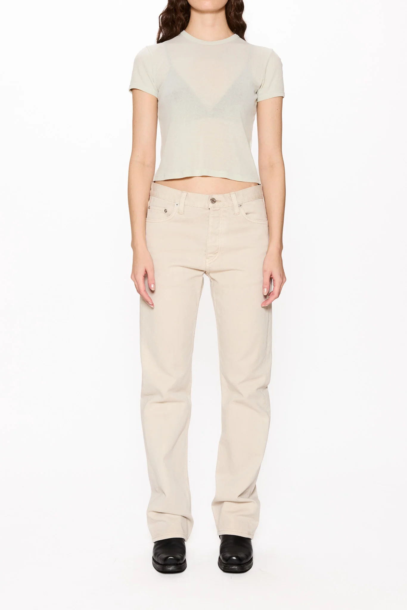 Fitted Cropped T-Shirt - Image 4