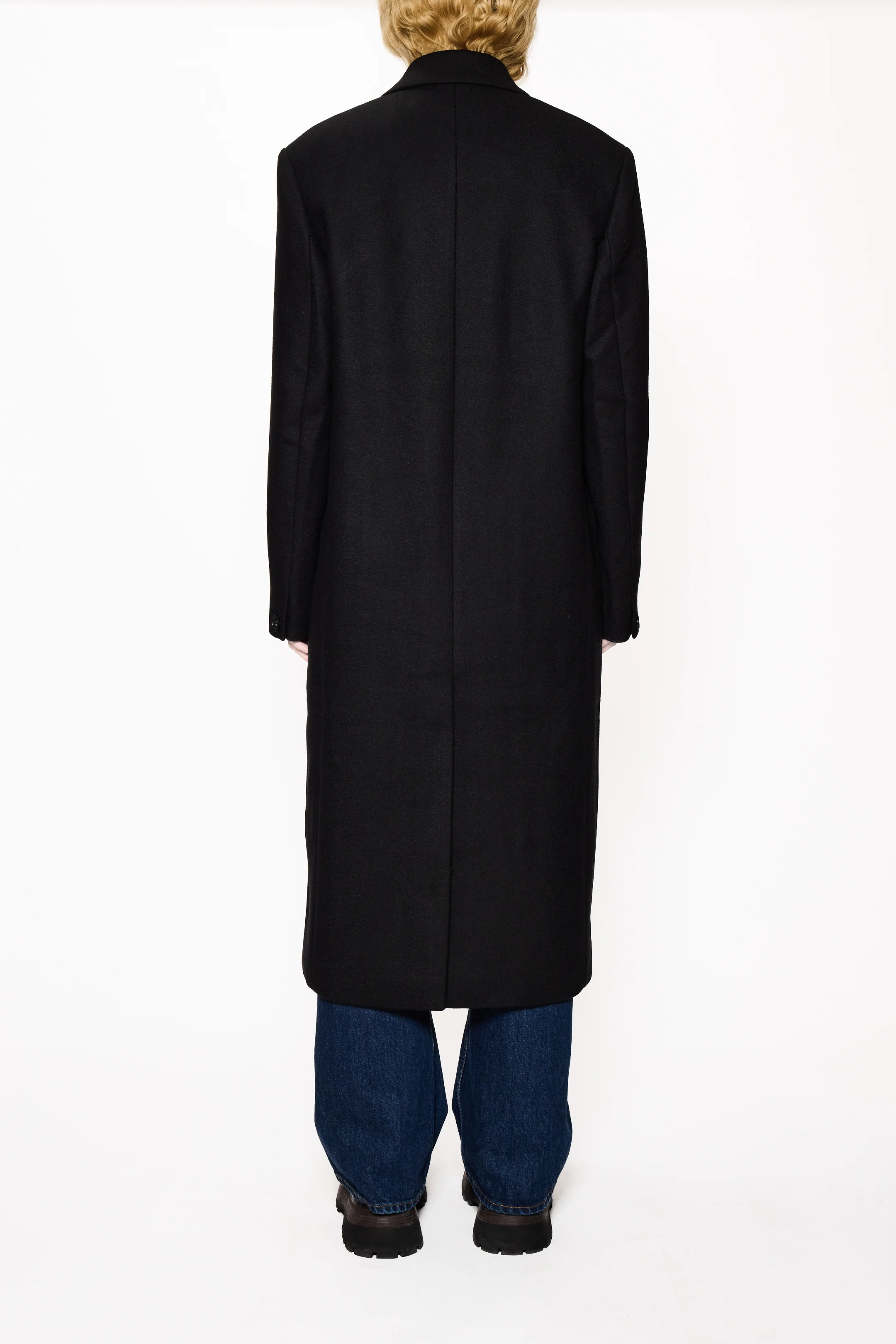 Relaxed Double Breasted Coat - Image 6