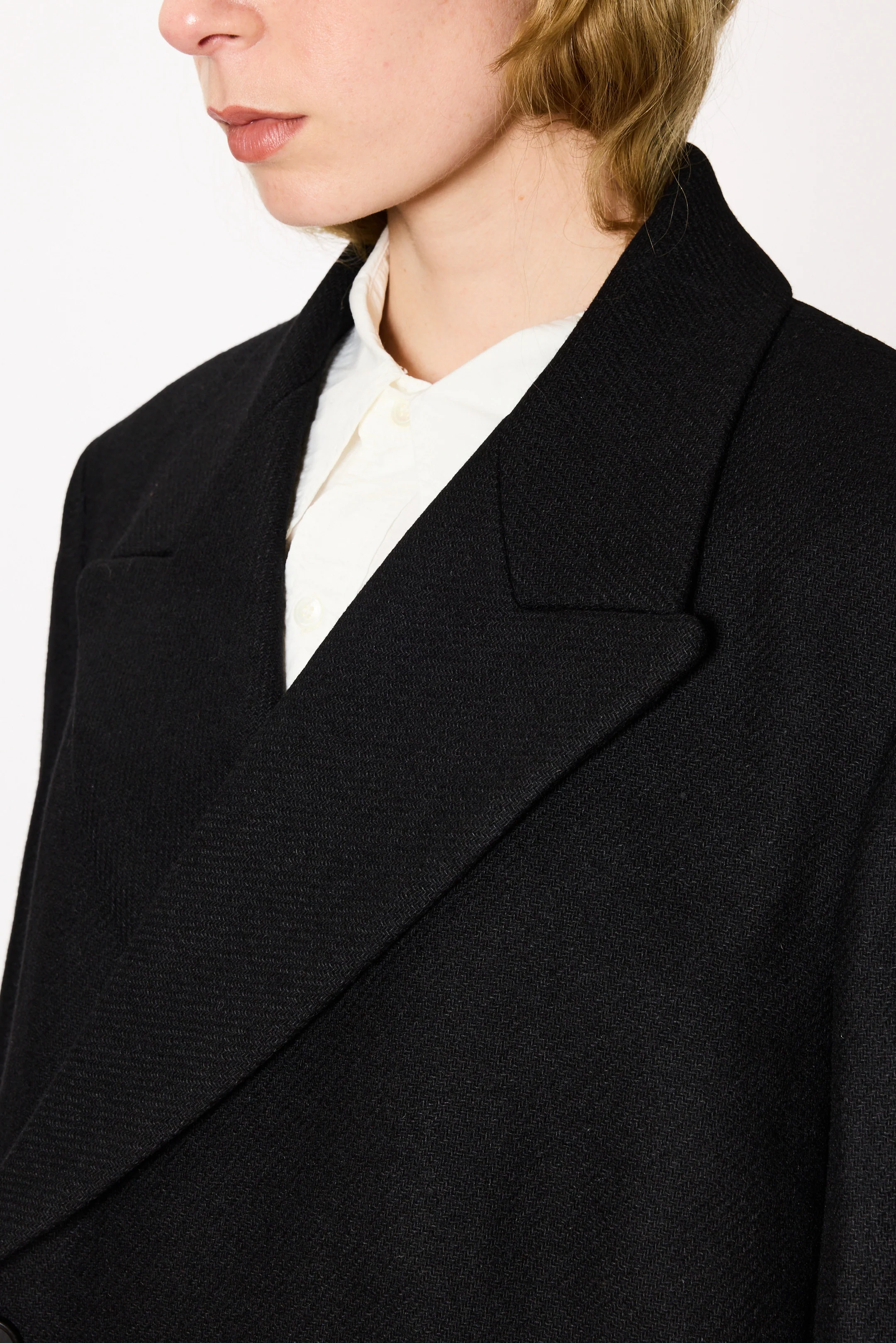Relaxed Double Breasted Coat - Image 7