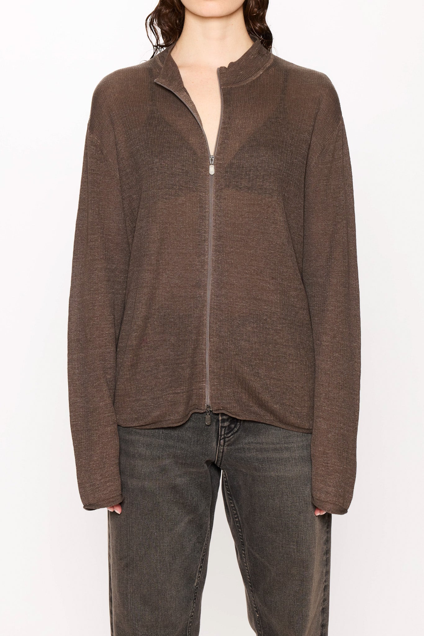 Zip-Up Cardigan - Image 5