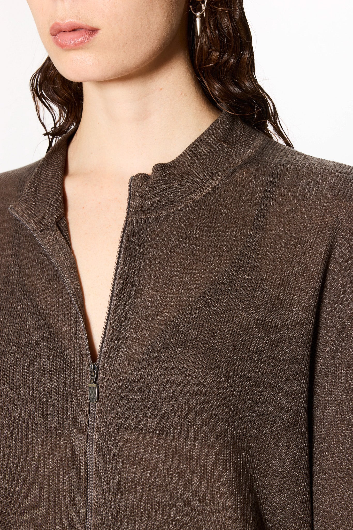 Zip-Up Cardigan - Image 7